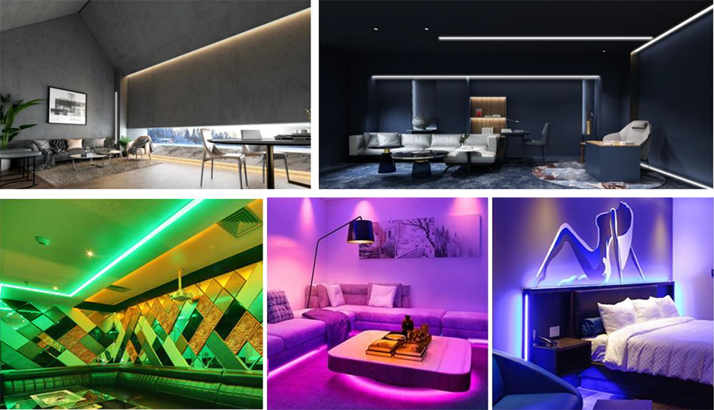 RGBWW LED Strip Application